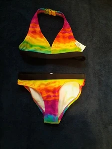 Girls size XS 4/5 2 piece swim suit new with tags - Picture 1 of 3