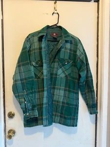 High Sierra Flannel Shacket Men’s Medium Plaid Quilted (CLO) - Picture 1 of 2