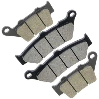 Caltric Front and Rear Brake Pads for BMW G650GS G650 GS ABS 2010-2016 - Image 1 of 4