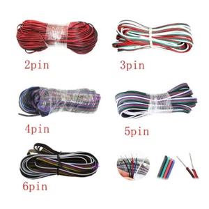 2Pin 4Pin 5Pin 6Pin LED Extension Cable Cord Electrical Wire for LED Strip Light - Picture 1 of 12