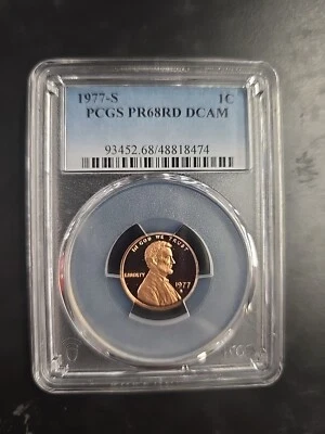 1977 S Lincoln Memorial Penny! RD! CAM! Proof!! - Image 1 of 2