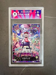 Vegapunk OP07-097 L 500 Years in the Future One Piece JAP Alt. Art Grade10 - Bild 1 von 3
