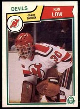 1983-84 O-Pee-Chee Ron Low New Jersey Devils #233