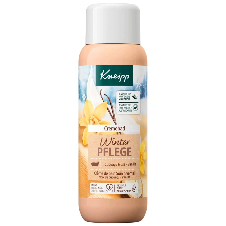 400ml Kneipp Cremebad Winterpflege Gefühl Cupuacu Nuss Vanille - Bild 1 von 2