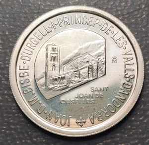 ANDORRA 10 DINERS 1988 PLATA SILVER - Imagen 1 de 2