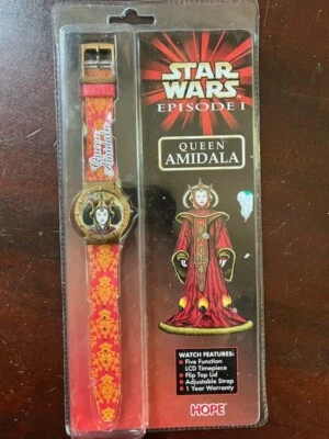 Star Wars Episode 1 Queen Amidala Hope LCD Digital Wrist Watch - Image 1 of 2