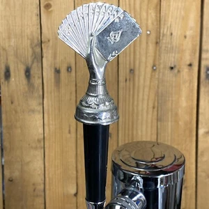 Card Game TAP HANDLE For Beer Keg Kegerator Bridge Metal Trophy Playing Cards - Picture 1 of 13