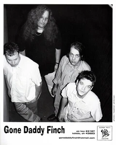 vtg 1990s GONE DADDY FINCH PROMO PHOTO Toledo Ohio Band Swallow My Worst Year - Picture 1 of 1