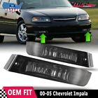 Fog Lights For 2000-2005 Chevy Impala Base LS Front Bumper Lamps Clear Lens Pair