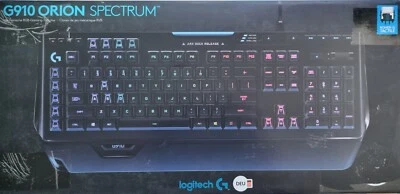 Logitech G910 Orion Spectrum Me­cha­ni­sche GamingTastaturRGB DEUTSCH QWERTZ OVP - Bild 1 von 2