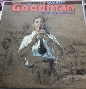Mint- Benny Goodman Quartet Together Again RCA Records Stereo LP - Picture 1 of 2