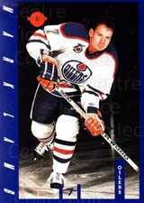 1991-92 Edmonton Oilers IGA #8 Mark Lamb