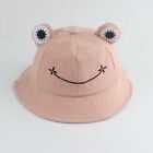 1pc Cartoon Frog Bucket Hats Panama Fisherman Bob Caps Unisex Headwear Accessori