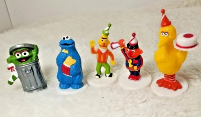 芝麻街蛋糕装饰 Wilton Big Bird Bert Ernie Cookie Grouch 著 — 第 1/4 张图片