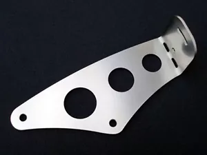 Kennzeichen Halter seitlich für Peugeot Jet C-Tech Force Victories L Tuning NEU - Bild 1 von 3