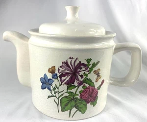 House of Goebel Arthur Wood Straffordshire England Wildblumen Teekanne - Bild 1 von 10