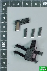 Mini Times M024 US SWAT Tactical Team Officer escala 1:6 - Pistola 1911 con funda - Imagen 1 de 2