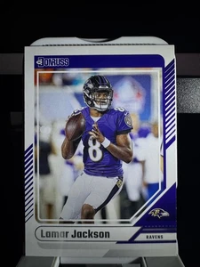 2024 Donruss Football Lamar Jackson #130 Baltimore Ravens - Picture 1 of 2