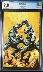 VENOM WAR #1 CGC 9.8 MARK BAGLEY TERRIFICON EXCLUSIVO Virgen - Imagen 1 de 2
