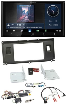 Kenwood Bluetooth 2DIN USB DAB Lenkrad Autoradio für Land Rover Evoque 2011-2013 - Bild 1 von 4