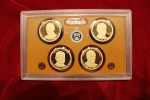 Juego de dólares presidenciales de prueba 2014-S - lente emitida como nueva sin certificado de autenticidad ni caja. (B) - Imagen 1 de 2
