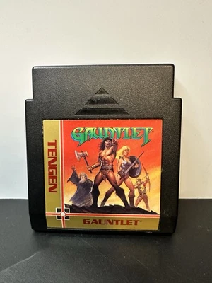 Gauntlet Tengen NES Nintendo Entertainment System 1987 Black Cart Tested - Image 1 of 4