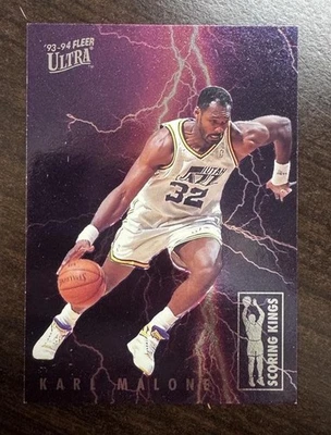 Fleer Ultra 1993-94 - Karl Malone Scoring Kings Inserto #6 de 10 Foto 1 de 2