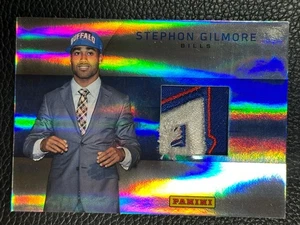 2012 Panini #8 Stephon Gilmore Patch RC Rookie - Bild 1 von 2