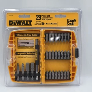 DEWALT Schraubendreher-Bit-Set 29-teilig Schwarzoxid mit Koffer CHN DW2162 - Bild 1 von 7