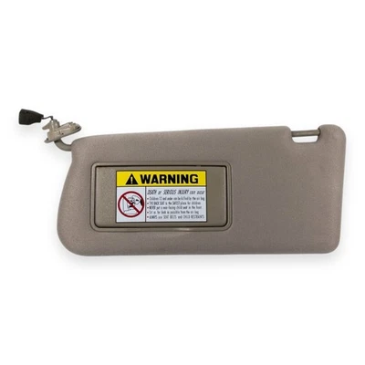 2002-2005 Hyundai XG350 Driver Left Side Sun Visor Brown Tan Cloth Lighted - Image 1 of 4