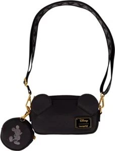 Loungefly Mickey Mouse Ears Sling Bag - Disney - New - Picture 1 of 8