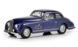 1949-1950 Delahaye 135M Coupe by Guillore 1:43 Resin Cast by Esval Models Blue - Picture 1 of 9
