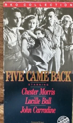 Five Came Back  LUCILLE BALL 1939 RKO Adventure Thriller  RARE HTF - Image 1 of 3