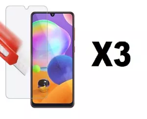 Tempered Glass Protector,Anti Scratch,Bubble Free(3 Pack)For Samsung Galaxy A31 - Picture 1 of 1