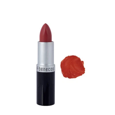 BENECOS NATURAL BEAUTY NATURAL LIPSTICK SOFT CORAL LIPSTICK - SOFT KISSABLE LIPS