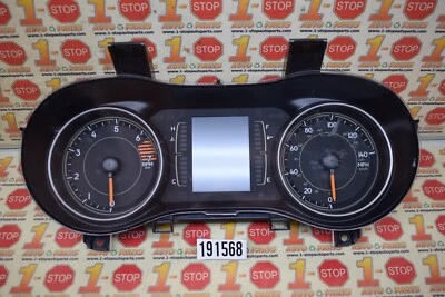 Jeep Cherokee 2017 2018 MPH cuadro de instrumentos velocímetro 68309005Ad 82 k OEM Foto 1 de 4