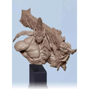 1/10 BÜSTE 60mm Resin Modellbausatz Krieger Ork Warcraft unbemalt - Bild 1 von 3