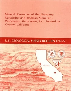 Gold silver mines, Newberry Springs, Daggett, Calif, Mojave Desert, RARE report - Picture 1 of 1