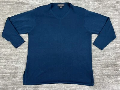 Lane Bryant Designs Co Sweater Womens 14/16 Blue Padded Wool Blend Pullover - Image 1 of 4