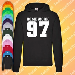 Hausaufgaben 97 Hoodie Daft Punk | Disco | Hausmusik | Electro | Festival | - Bild 1 von 1