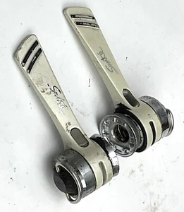 Vintage Shimano SL-5000 Sante SIS Shifters Downtube Mount Shift Levers Santé - Picture 1 of 10