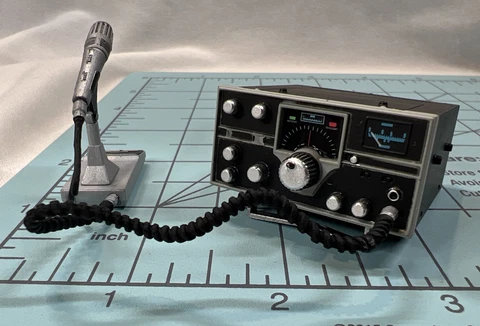 NECA Ultimate ALF 1/12 Figure Ham Radio Podcast Microphone Custom Part Diorama Cover