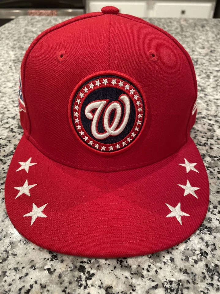 2018 MLB All Star Game Washington Nationals Cap Hat 7 3/8 Patch - Image 1 of 4