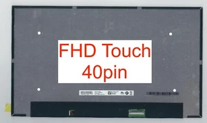 AUO B156HAK02.2 HW0A 1A OnCell Touch 40pins FHD 1920x1080 IPS Matte LCD Screen - Picture 1 of 8