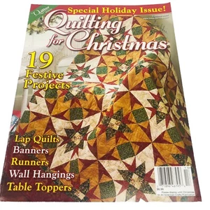 The Quilter Magazine Holiday Issue 2009 Complete w/Patterns 16 Projects - Picture 1 of 10