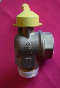 Seppelfricke Gasabsperr-Kugelhahn Eckhahn 1 "  DN25 HTB - PN1 - Bild 1 von 2