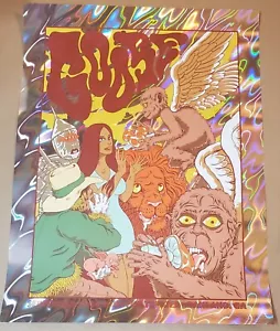 OFFICIAL Goose the band OAKLAND 2023 LAVA FOIL Web Poster #/85 Jermaine Rogers - Picture 1 of 1