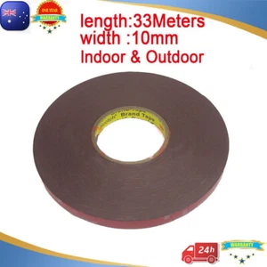 Cinta de doble cara 20 mm 33 metros para luces LED parachoques de ajuste automotriz OZ - Imagen 1 de 3