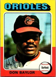 1975 Topps #382 Don Baylor - Foto 1 di 2