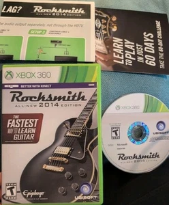 Rocksmith 2014 - Microsoft Xbox Game Complete W Case + Instructions LikeNew - Picture 1 of 7